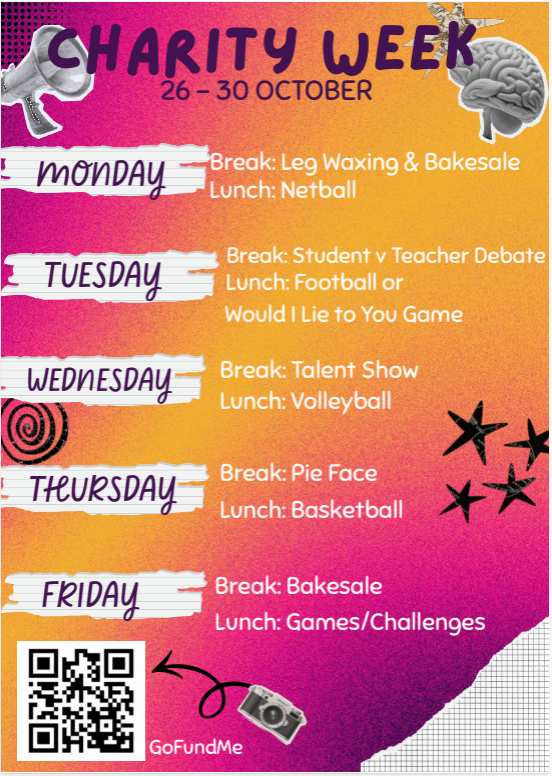 Charity Week 26-30th October